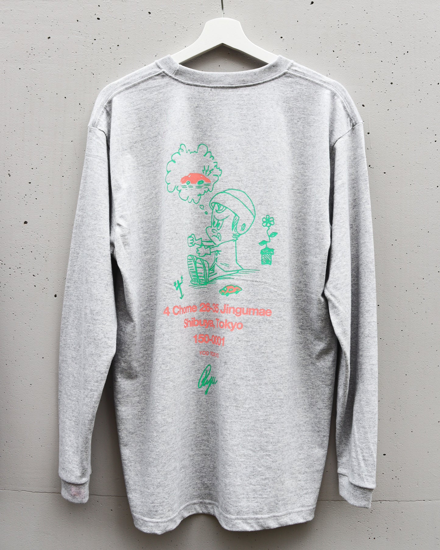 【Ryu Ambe】Long sleeve T-SHIRT CHILDISH MIND
