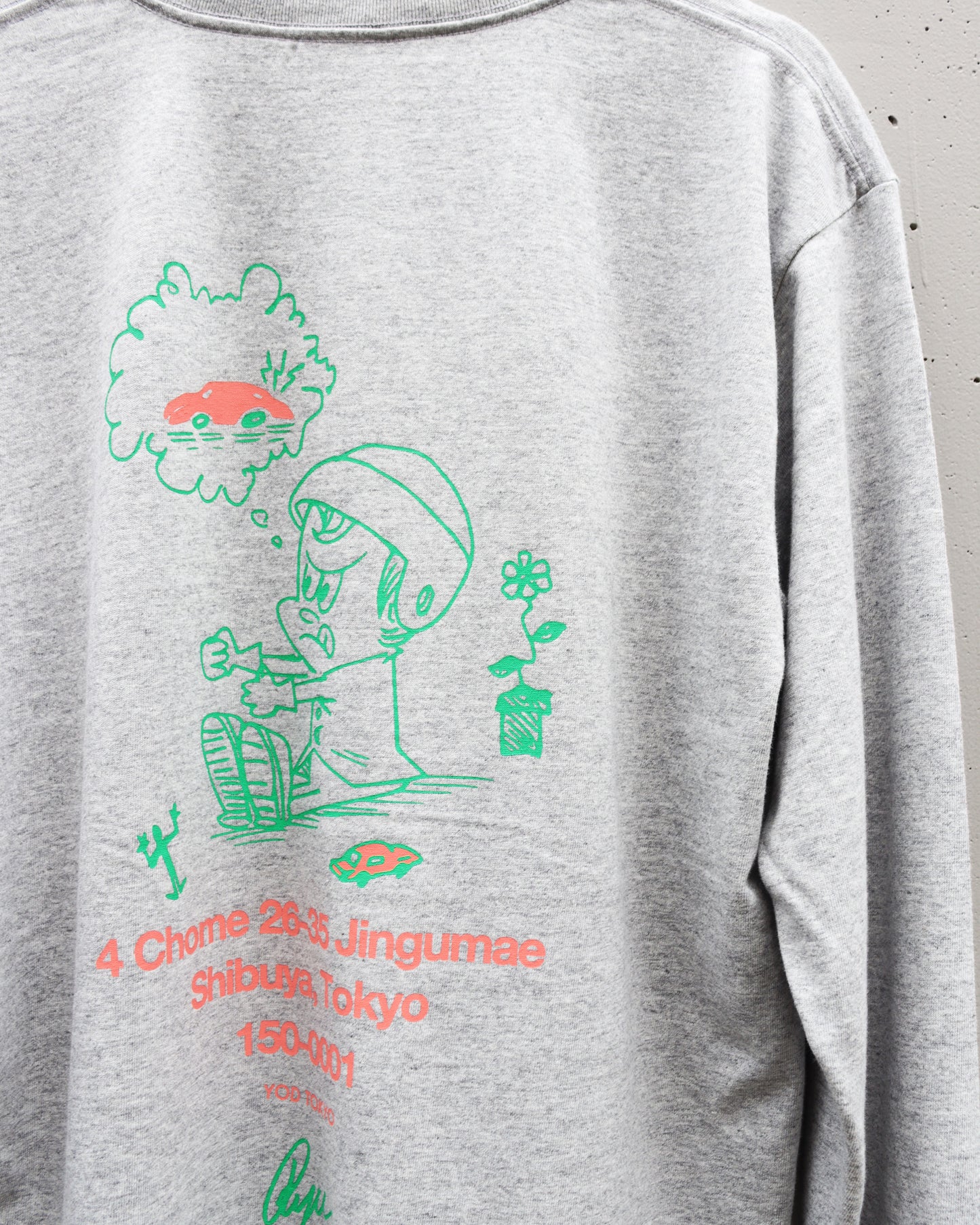 【Ryu Ambe】Long sleeve T-SHIRT CHILDISH MIND