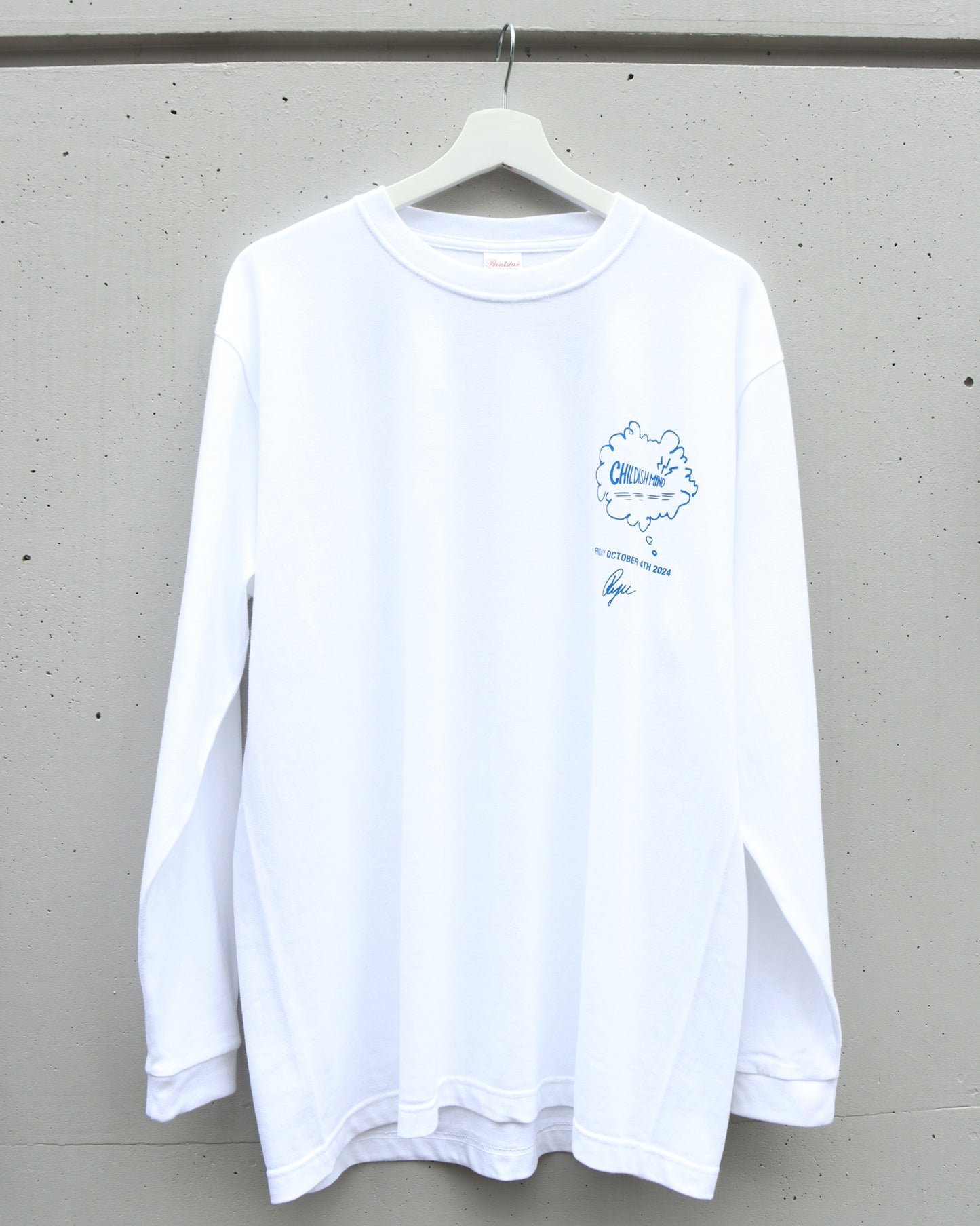 【Ryu Ambe】Long sleeve T-SHIRT CHILDISH MIND