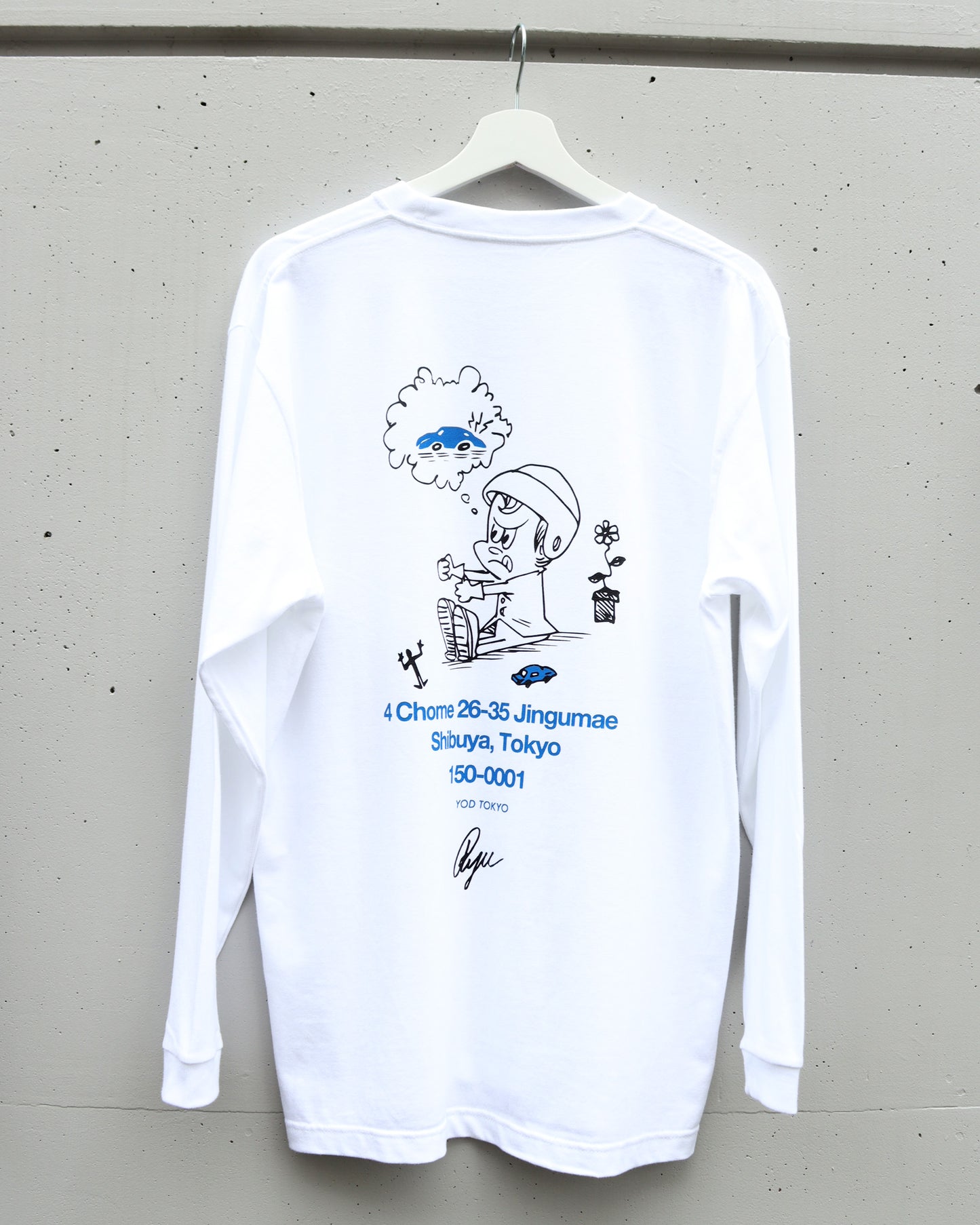 【Ryu Ambe】Long sleeve T-SHIRT CHILDISH MIND