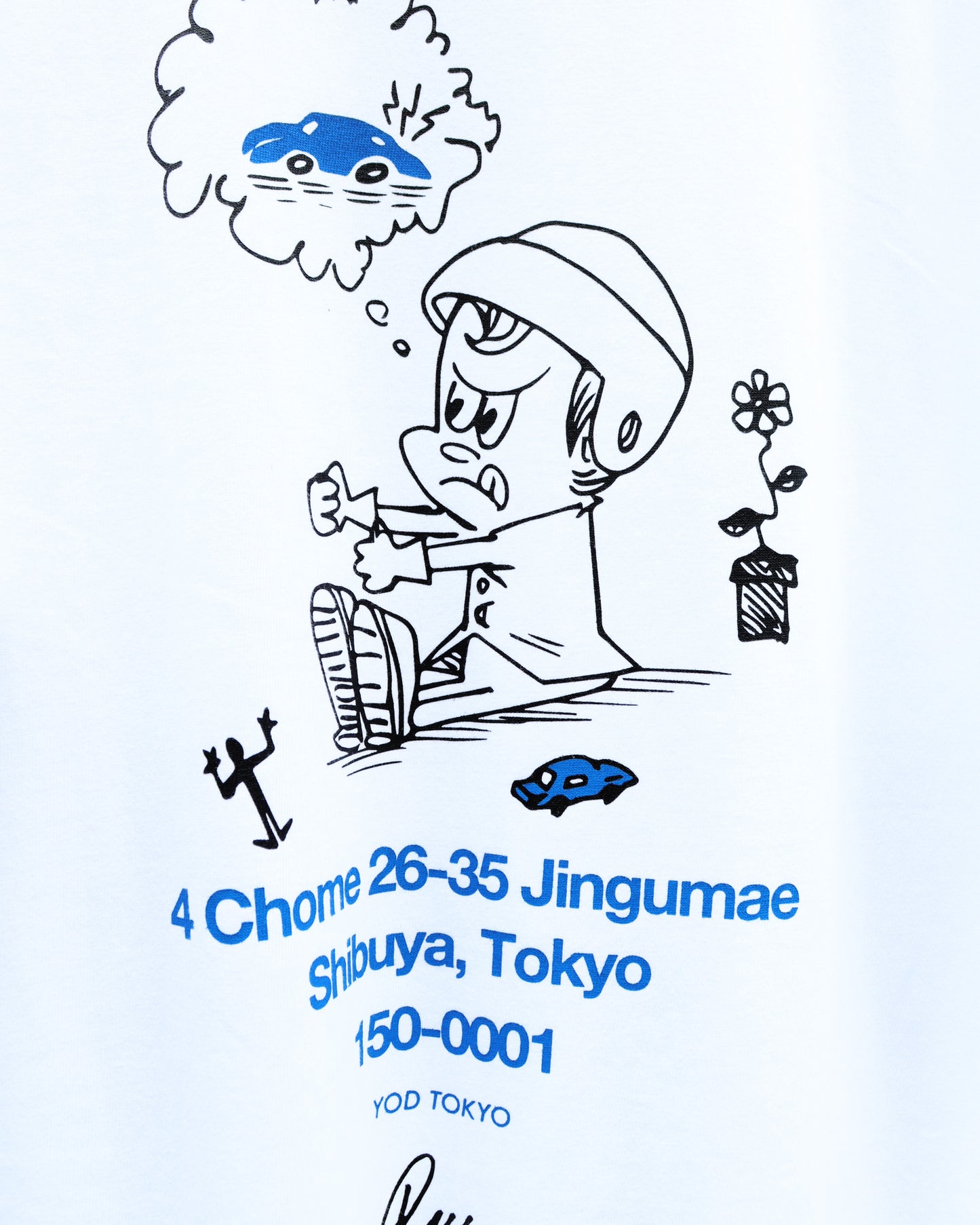 【Ryu Ambe】Long sleeve T-SHIRT CHILDISH MIND