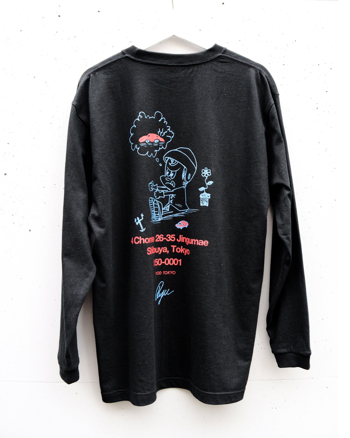 【Ryu Ambe】Long sleeve T-SHIRT CHILDISH MIND