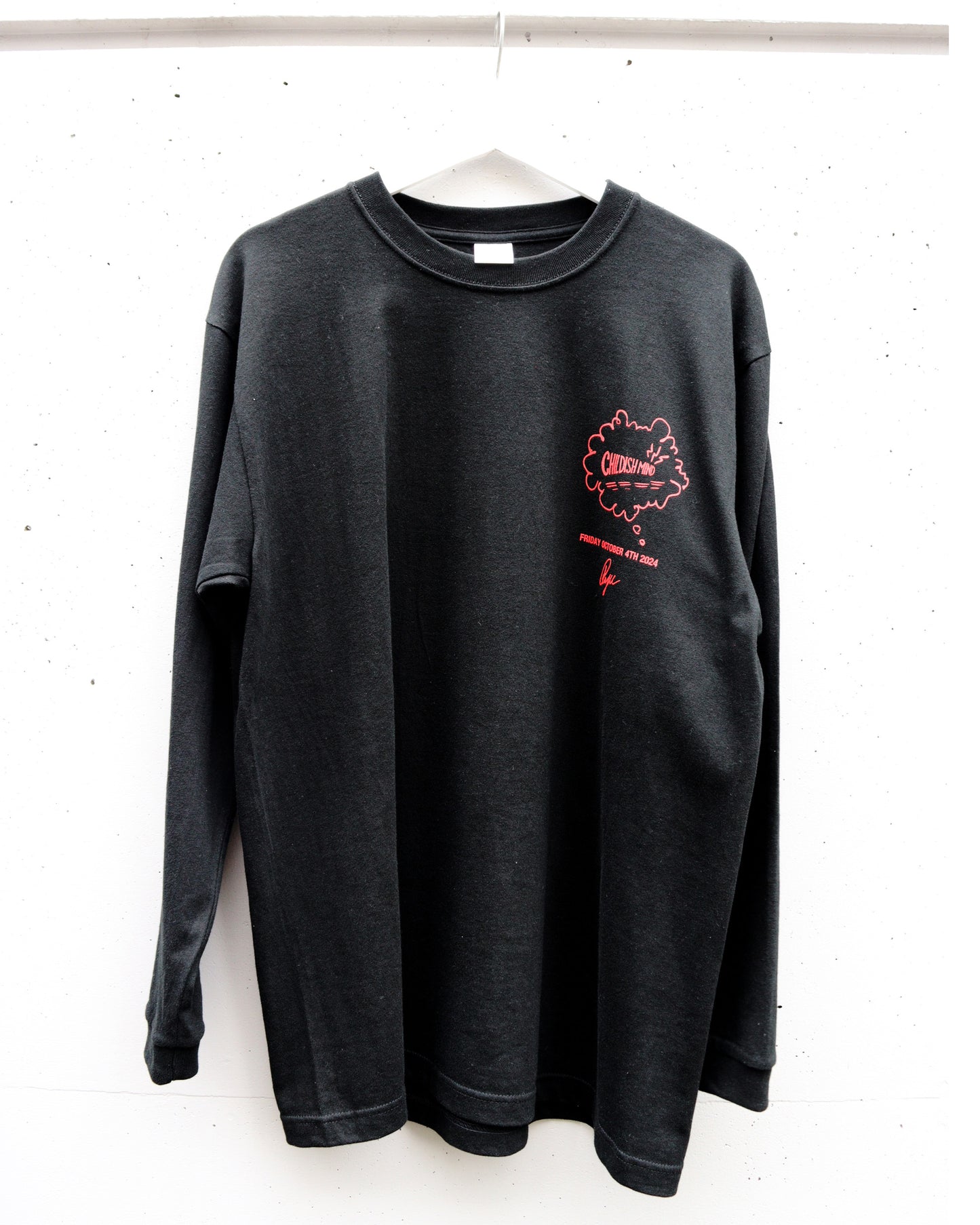 【Ryu Ambe】Long sleeve T-SHIRT CHILDISH MIND