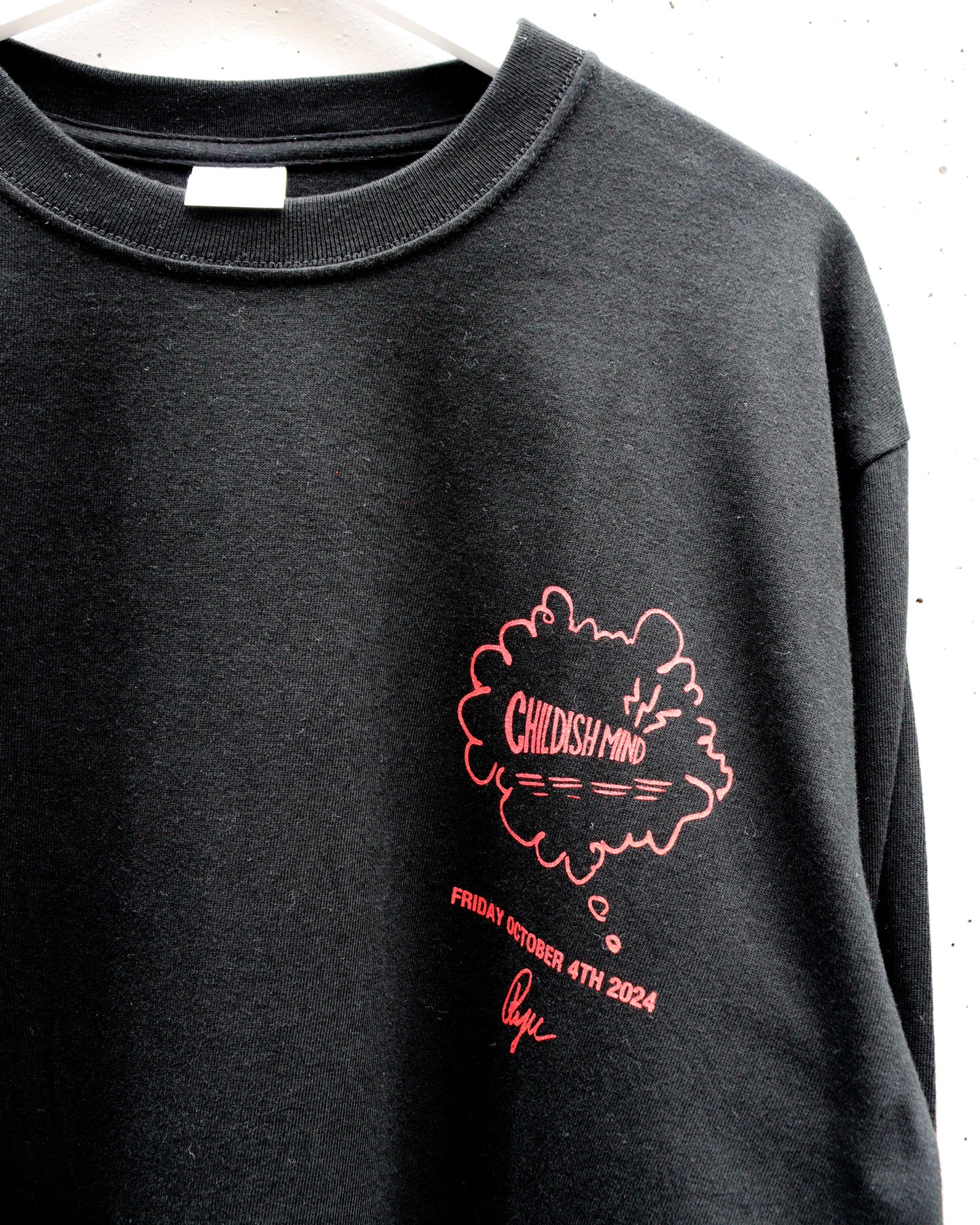 【Ryu Ambe】Long sleeve T-SHIRT CHILDISH MIND