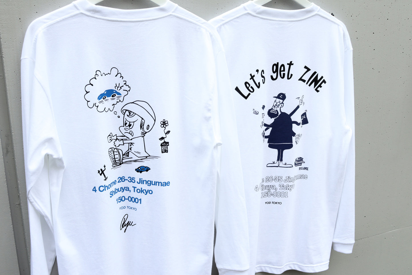 【Ryu Ambe】Long sleeve T-SHIRT CHILDISH MIND
