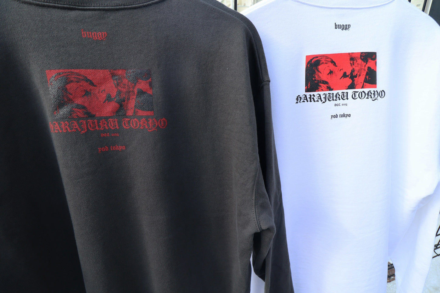 【buggy】Sweatshirt "我慢をしすぎるとろくなことがない"