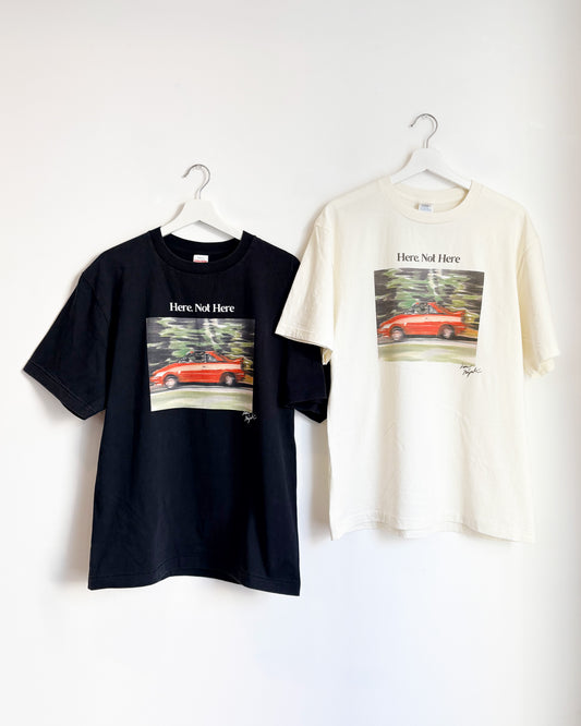 【宮崎浩太/Kota Miyazaki】Limited T-SHIRT / Red Car / somethings(80's Japanese car)