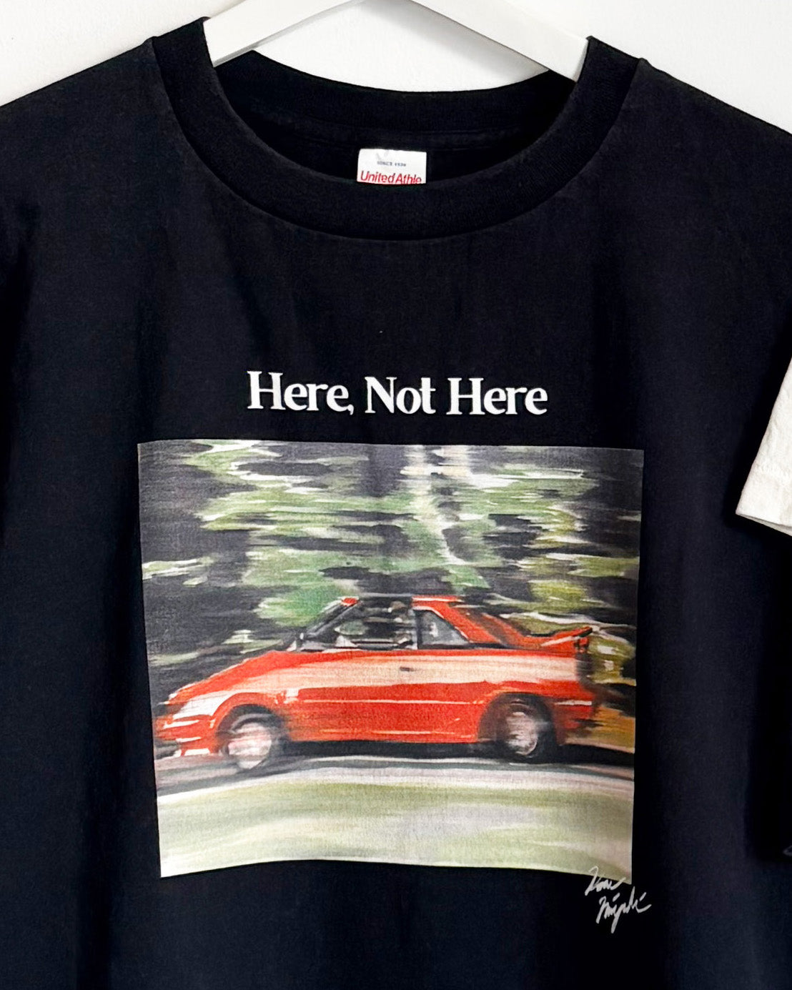 【宮崎浩太/Kota Miyazaki】Limited T-SHIRT / Red Car / somethings(80's Japanese car)