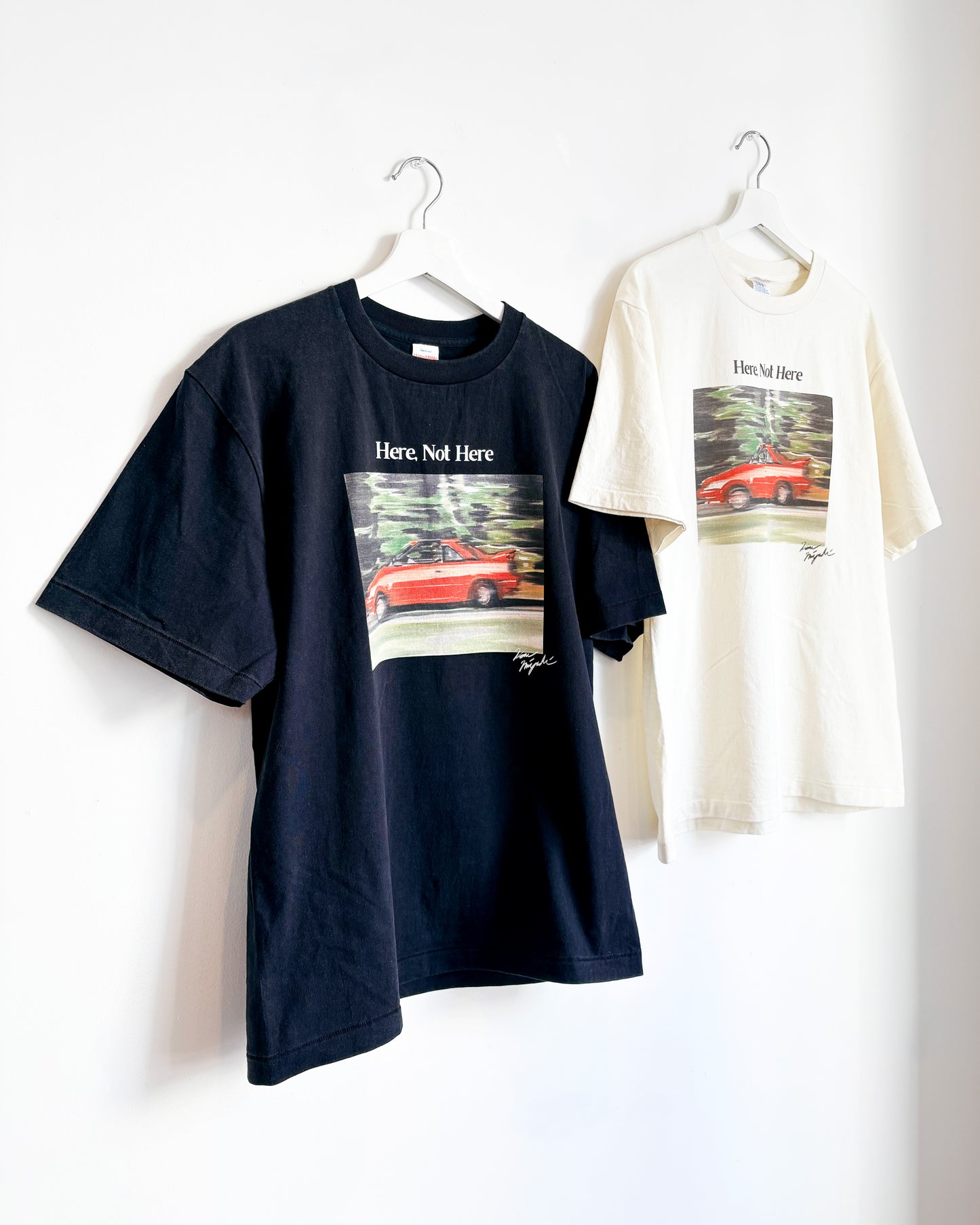 【宮崎浩太/Kota Miyazaki】Limited T-SHIRT / Red Car / somethings(80's Japanese car)
