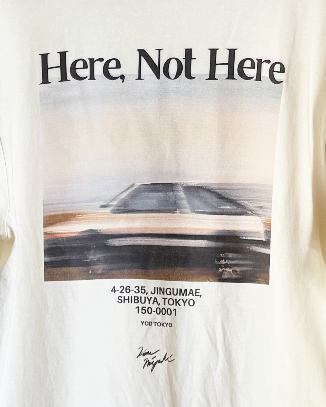 【宮崎浩太/Kota Miyazaki】Limited T-SHIRT / White Car / somethings(80's Japanese car)2