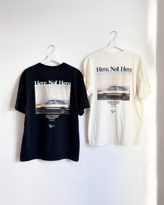 【宮崎浩太/Kota Miyazaki】Limited T-SHIRT / White Car / somethings(80's Japanese car)2