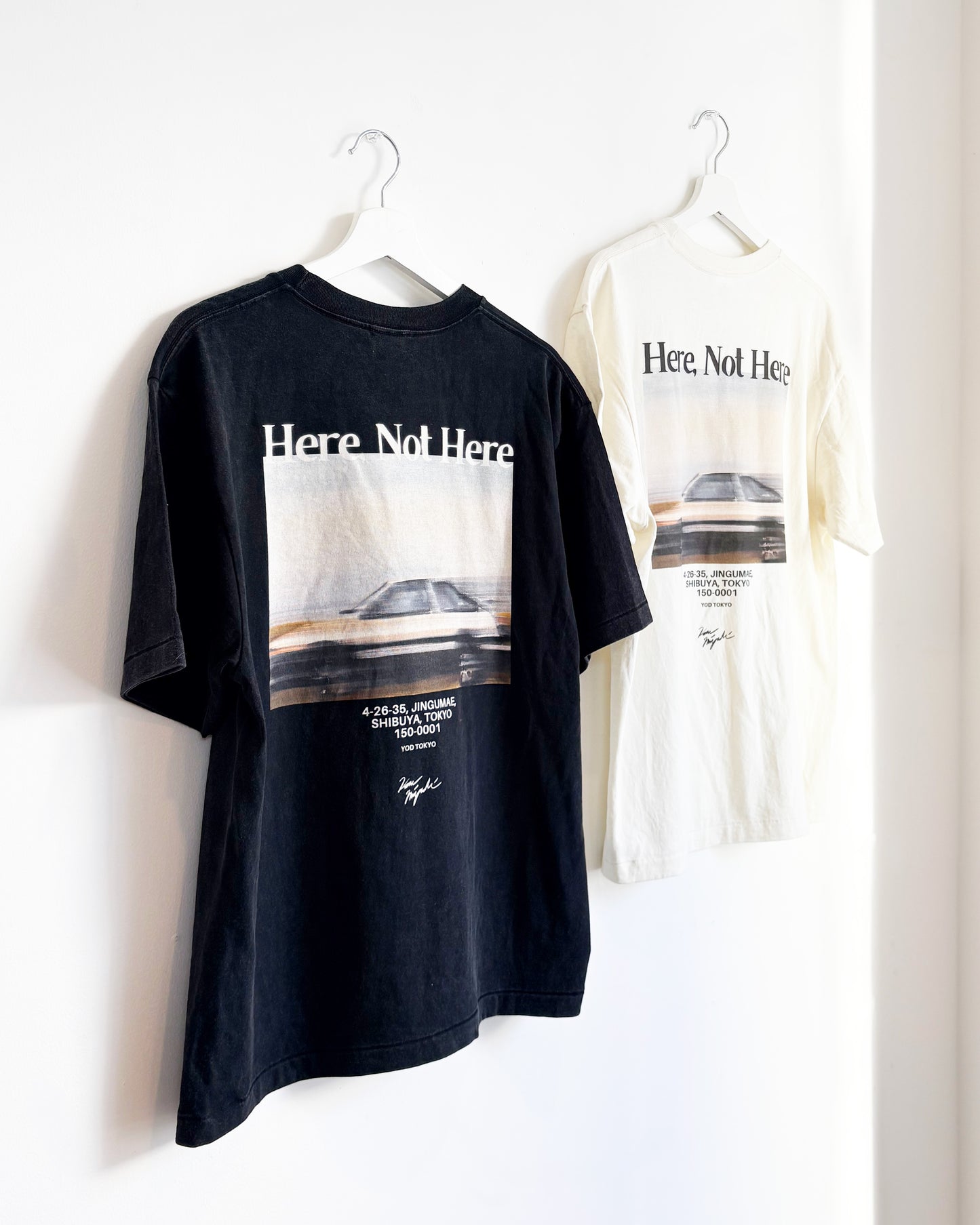 【宮崎浩太/Kota Miyazaki】Limited T-SHIRT / White Car / somethings(80's Japanese car)2