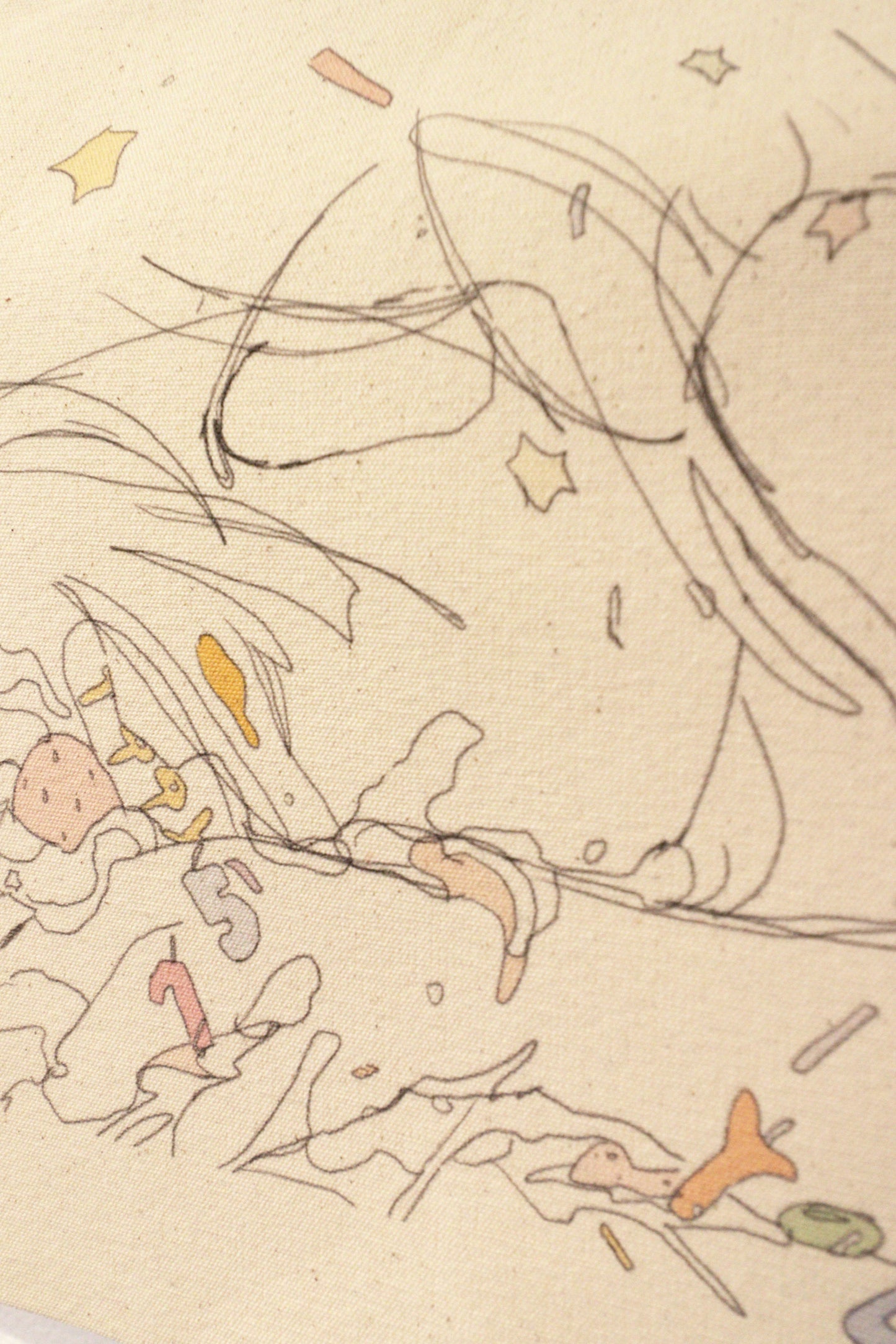 【さめほし】キャンバス サコッシュバッグ