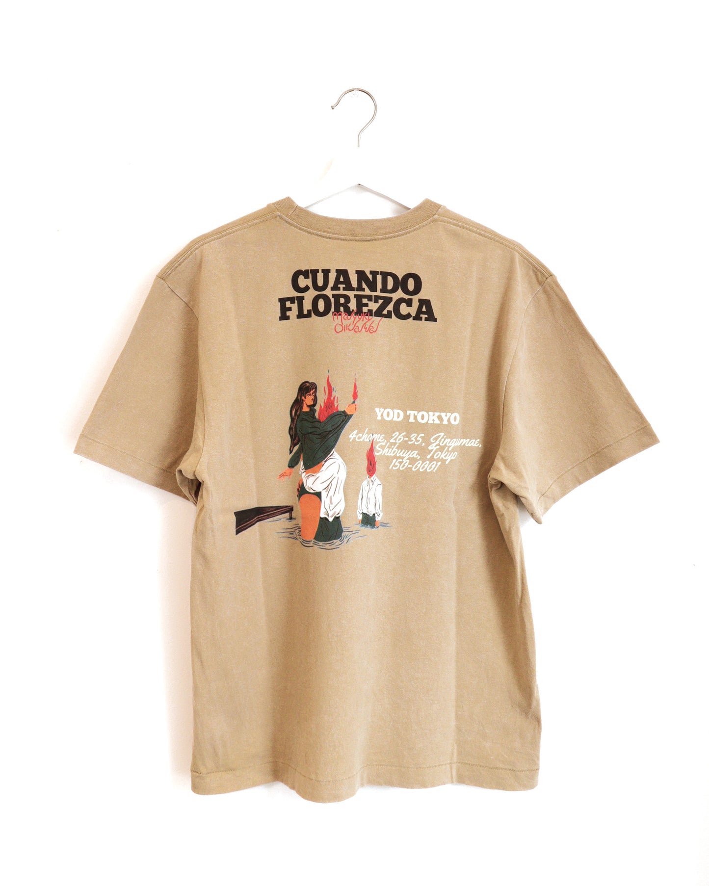 【及川真雪/Mayuki Oikawa】Limited T-SHIRT Burning man