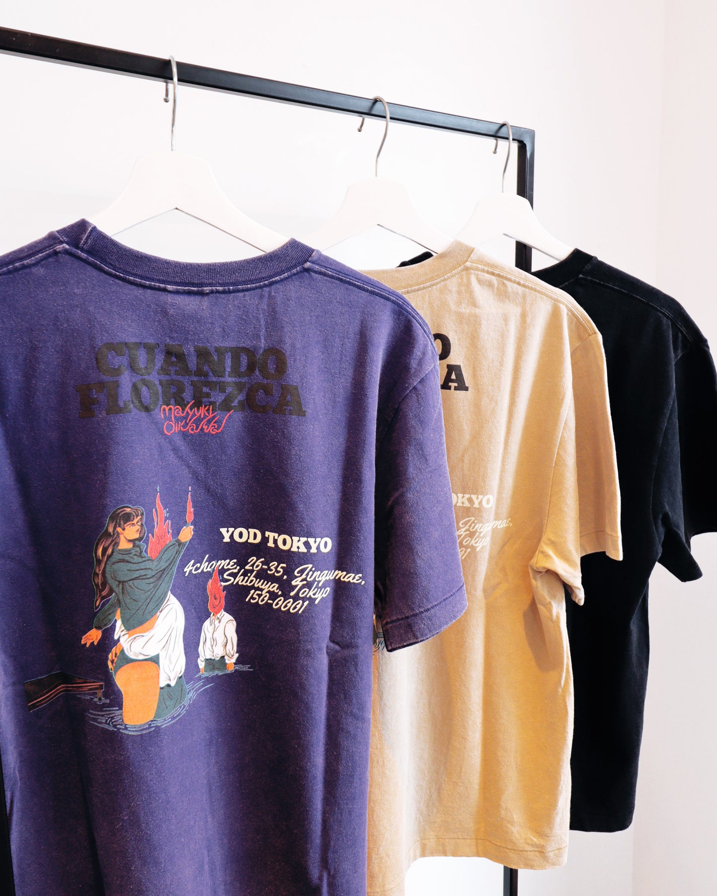 【及川真雪/Mayuki Oikawa】Limited T-SHIRT Burning man