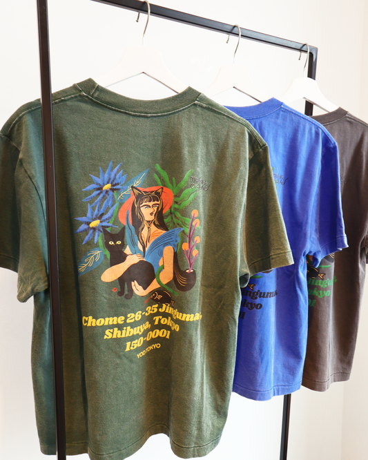 【及川真雪/Mayuki Oikawa】Limited T-SHIRT Summer cat