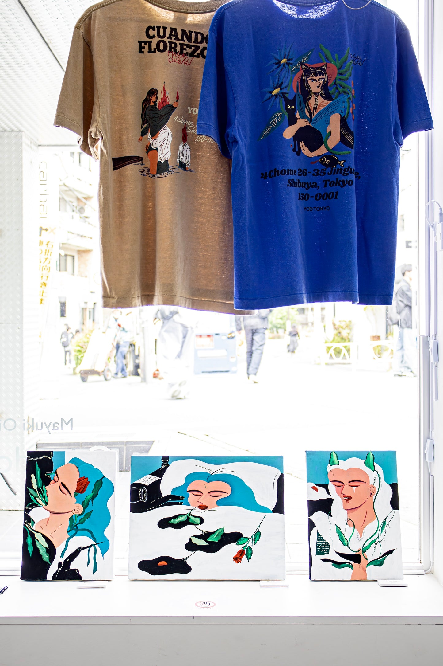 【及川真雪/Mayuki Oikawa】Limited T-SHIRT Burning man